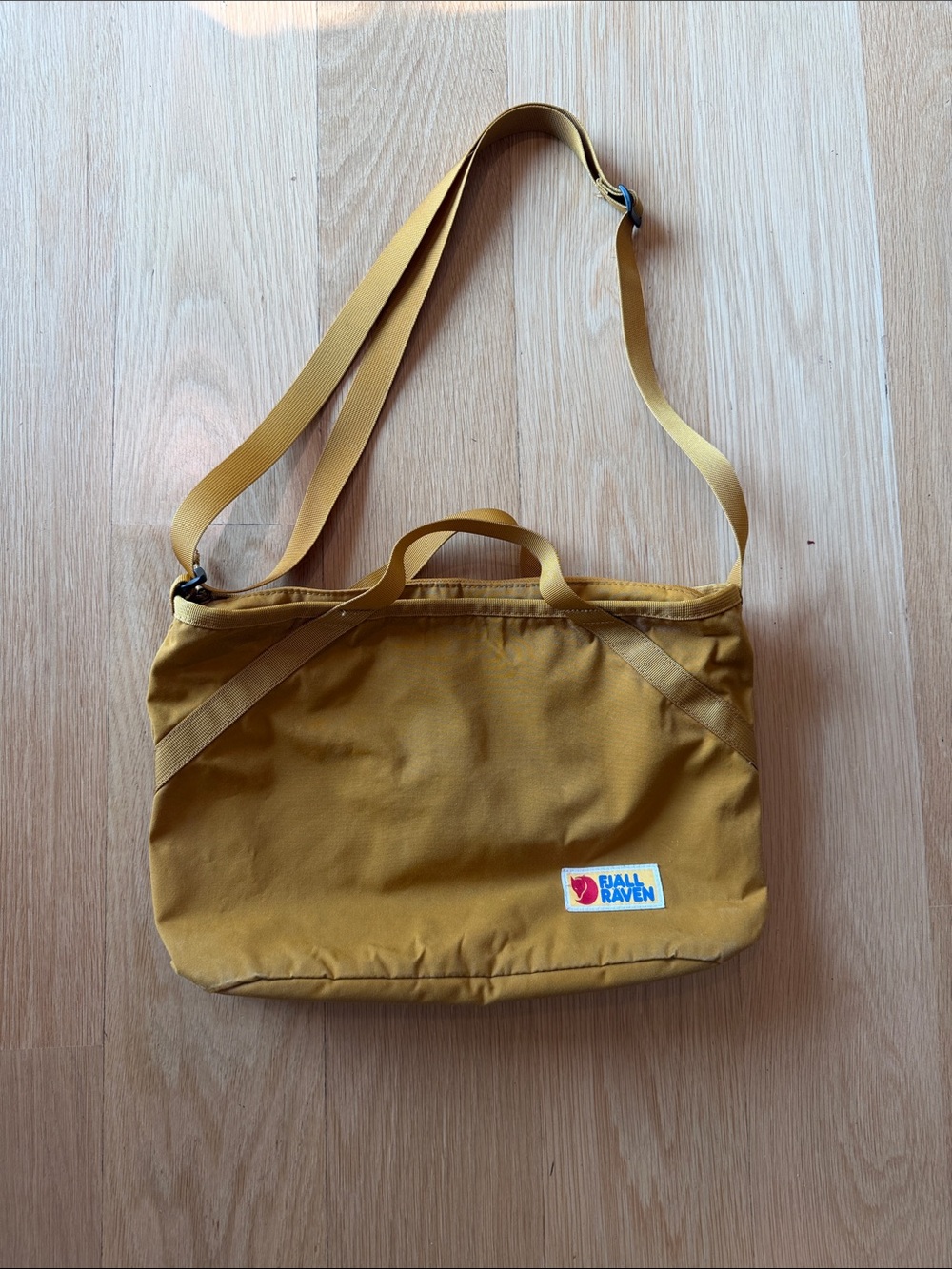 Fjallraven Mustard Yellow Crossbody Bag